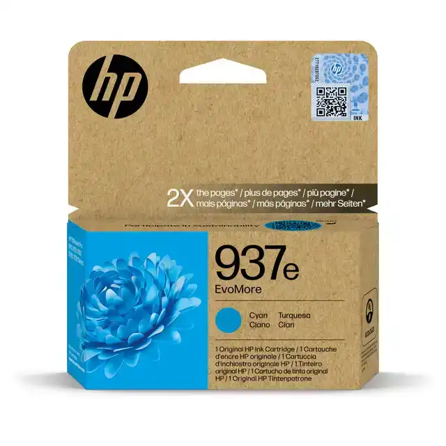 INKTCARTRIDGE HP 4S6W6NE 937 BLAUW