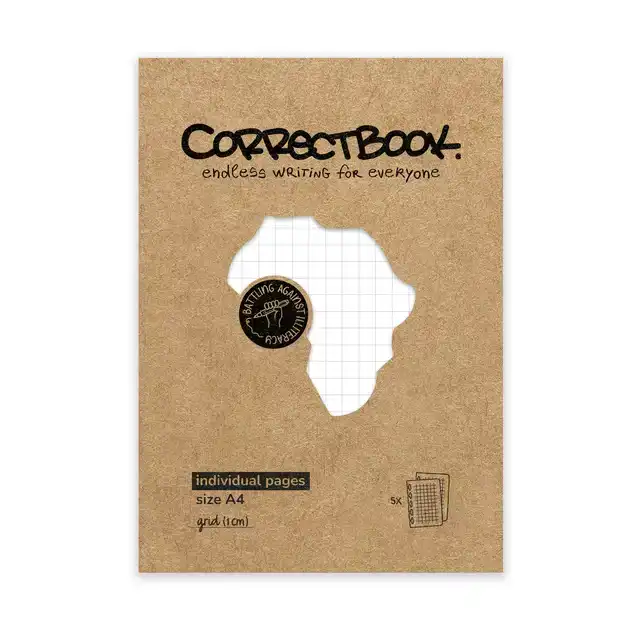 UITBREIDINGSSET CORRECTBOOK A4 RUIT