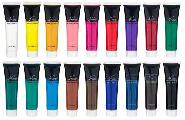 ACRYLVERF NASSAU FINE ART DOOS A 18