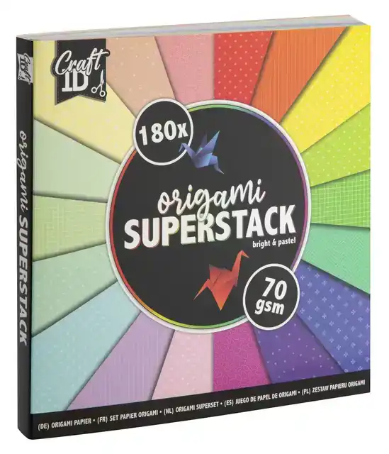 ORIGAMI CRAFTID 15X15CM 70GR 180 VEL