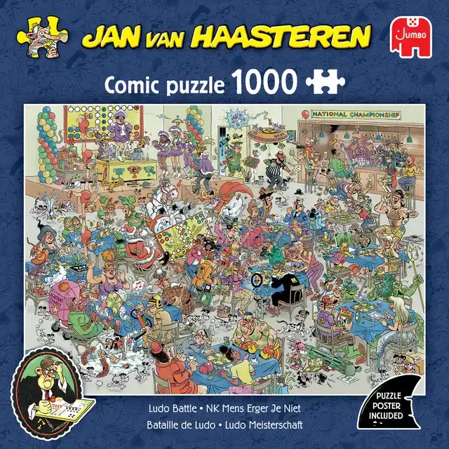 NK MENS ERGER JE NIET - JAN VAN HAASTEREN (1000)