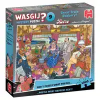 WASGIJ RETRO MYSTERY 9 - DE GROTE TREINROOF! (1000)