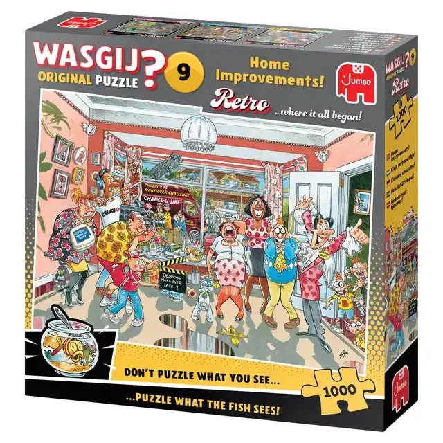 WASGIJ RETRO ORIGINAL 9 - KLEIN VERBOUWINKJE (1000)