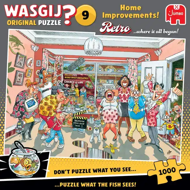 WASGIJ RETRO ORIGINAL 9 - KLEIN VERBOUWINKJE (1000)