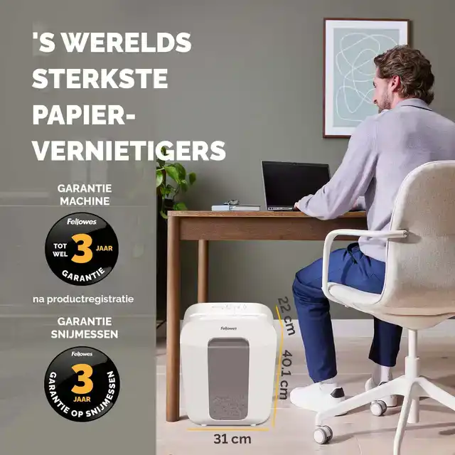 PAPIERVERNIETIGER FELLOWES LX50 4X37MM