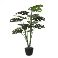 KUNSTPLANT MICA MONSTERA IN PLASTIC POT