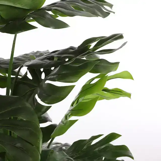 KUNSTPLANT MICA MONSTERA IN PLASTIC POT