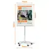 FLIPOVER NOBO PREMIUM PLUS MOBIEL STAAL