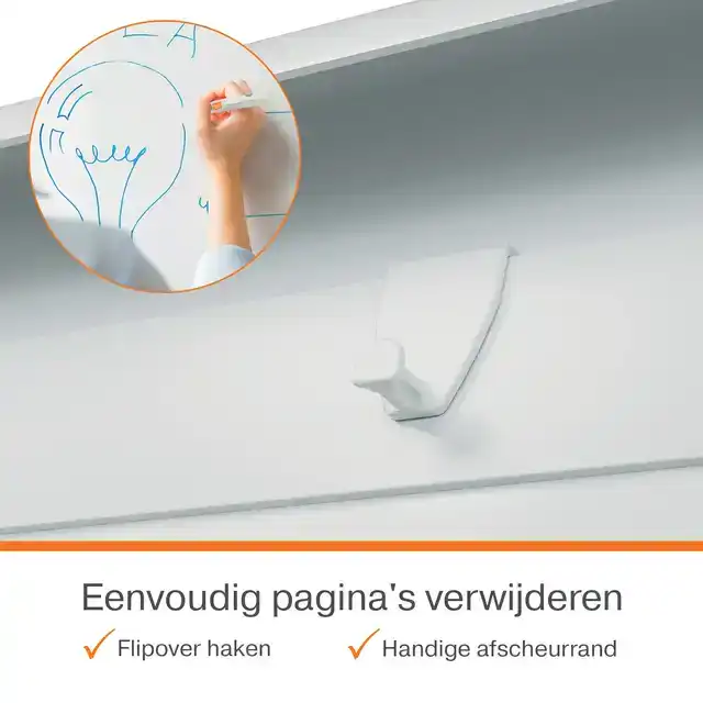 FLIPOVER NOBO PREMIUM PLUS MOBIEL STAAL