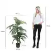 KUNSTPLANT MICA ARECA PALM IN PLASTIC