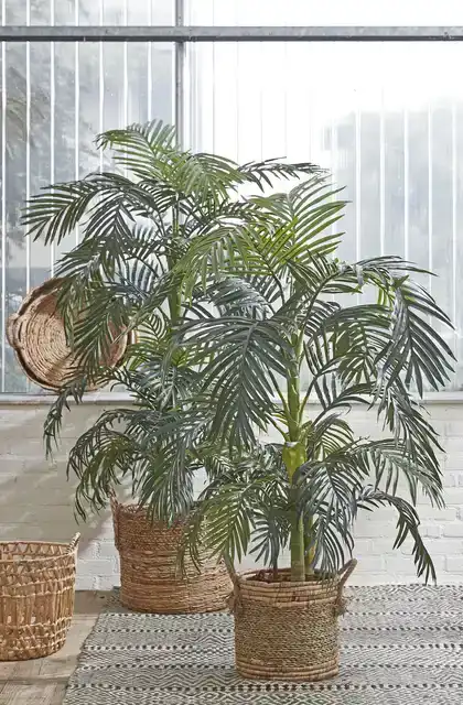 KUNSTPLANT MICA ARECA PALM IN PLASTIC