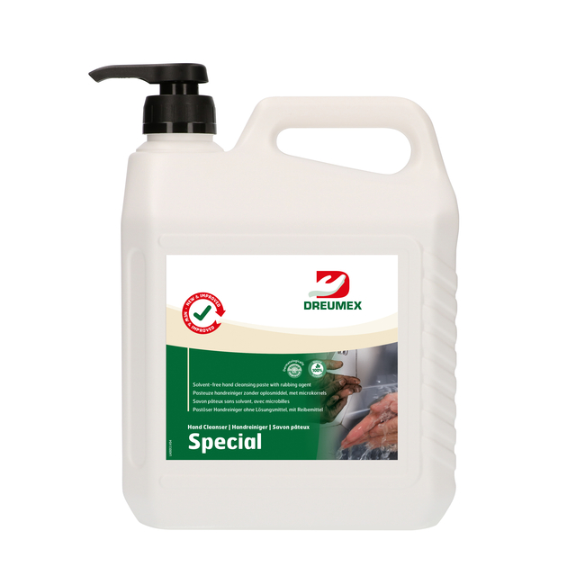 HANDREINIGER DREUMEX SPECIAL BLIK MET
