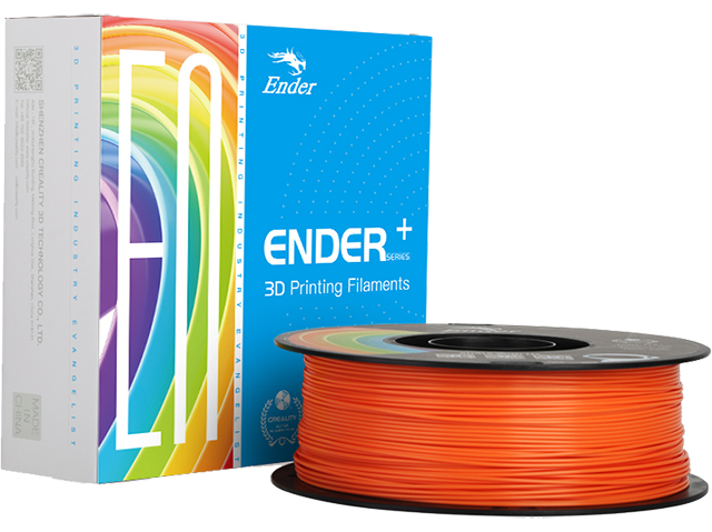 3D FILAMENT CREALITY PLA+ 1.75MM ORANJE