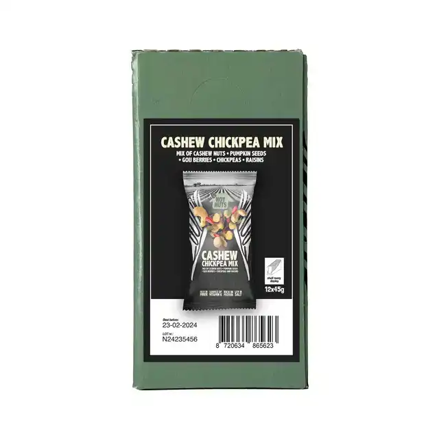 CASHEWNOTEN NOYNUTS MIX ZAK 45 GRAM