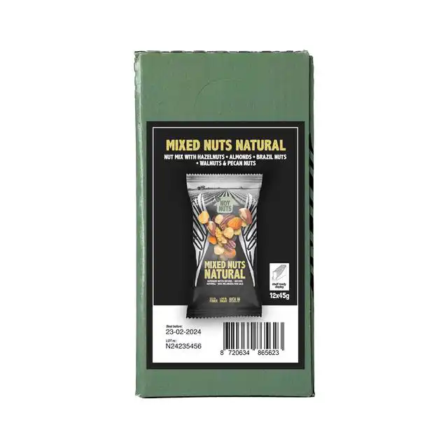 NOTEN NOYNUTS NATUREL MIX ZAK 45 GRAM