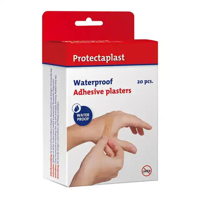 WATERAFSTOTENDE BRUINE PLEISTERS