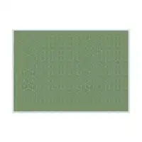 PLACEMAT HEXAGON GROEN