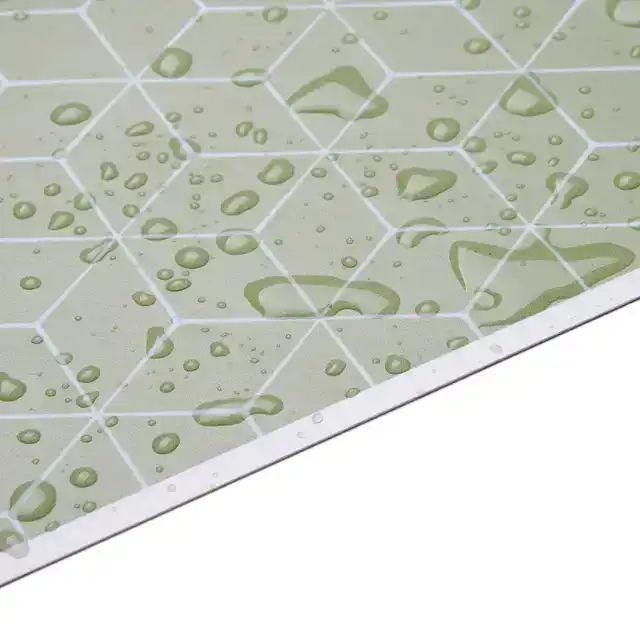 PLACEMAT HEXAGON GROEN