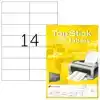 TOPSTICK-ETIKETTEN 105X42.3MM 1400
