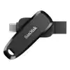 PHONE DRIVE 64GB USB-C 3.2- USB-A ZWART