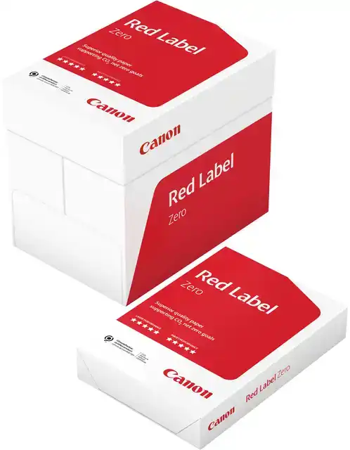 KOPIEERPAPIER RED LABEL ZERO A4 80 GR