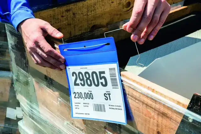 DOCUMENTHOES DURABLE A4 LIGGEND BLAUW