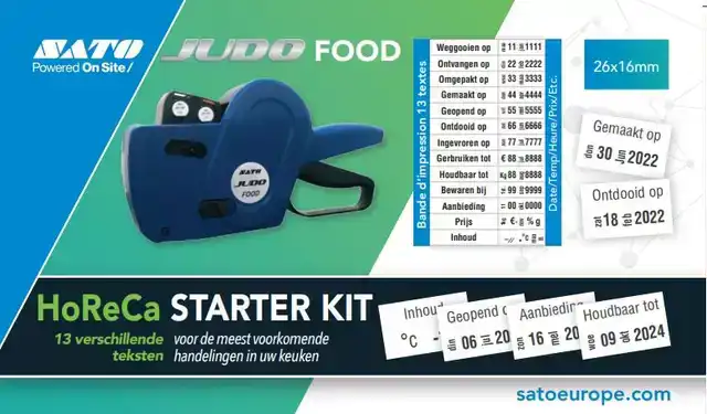 ETIKETTEERTANG SATO JUDO FOOD