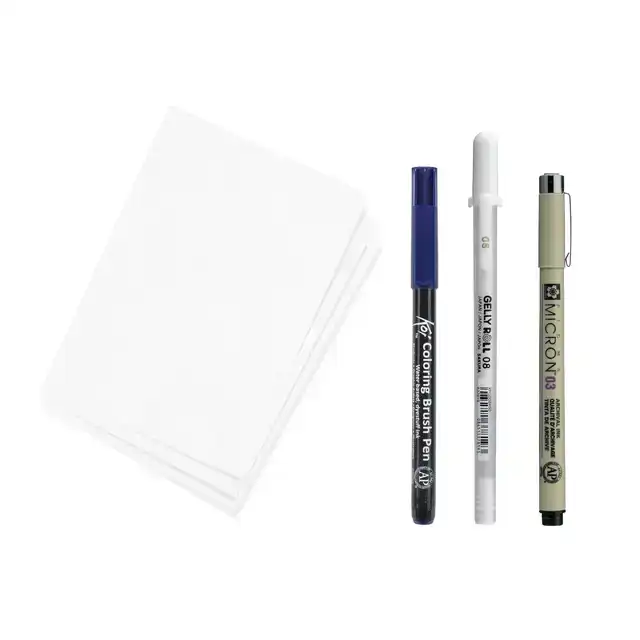 TEKENSET SAKURA CREATIVE KIT KANAGAWA
