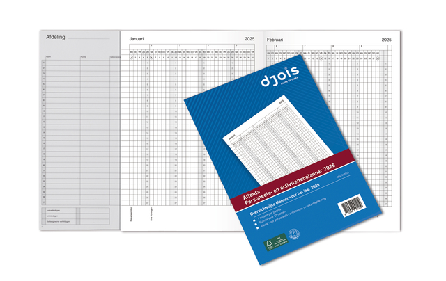 JAARPLANNER 2025 DJOIS PERSONEEL- EN