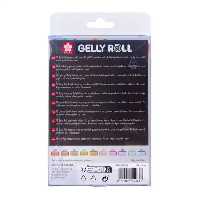 GELSCHRIJVER SAKURA GELLY ROLL GOLD