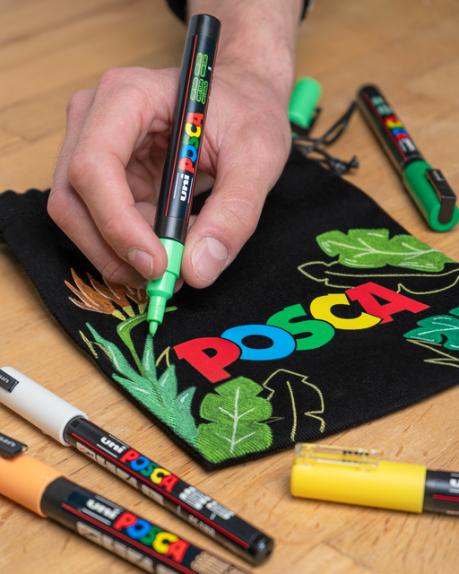 VERFSTIFT POSCA PC8K B SCHUIN ZWART