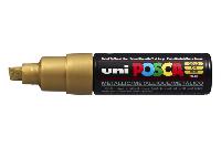 VERFSTIFT POSCA PC8K B SCHUIN GOUD
