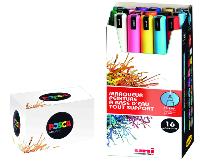 VERFSTIFT POSCA PC1MR EF 16ST ASSORTI