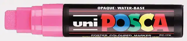 VERFSTIFT POSCA PC17K EB RECHTHOEK ROZE