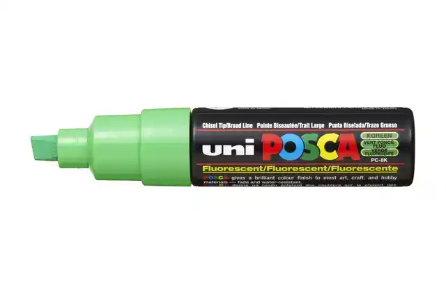 VERFSTIFT POSCA PC8K B SCHUIN FLUOR