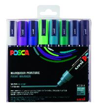 VERFSTIFT POSCA PC5M M 8ST KOELE