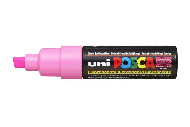 VERFSTIFT POSCA PC8K B SCHUIN FLUOR