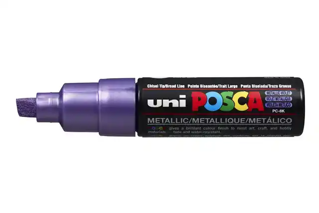 VERFSTIFT POSCA PC8K B SCHUIN METALLIC