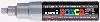 VERFSTIFT POSCA PC8K B SCHUIN GRIJS