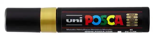VERFSTIFT POSCA PC17K EB RECHTHOEK GOUD