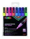 VERFSTIFT POSCA PC3M F 8ST GLITTER