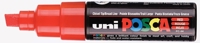 VERFSTIFT POSCA PC8K B SCHUIN ROOD