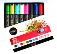 VERFSTIFT POSCA PC8K B SCHUIN 8ST