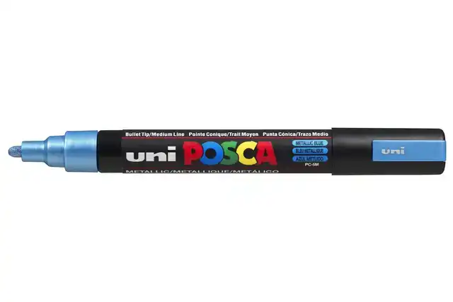 VERFSTIFT POSCA PC5M M METALLIC BLAUW