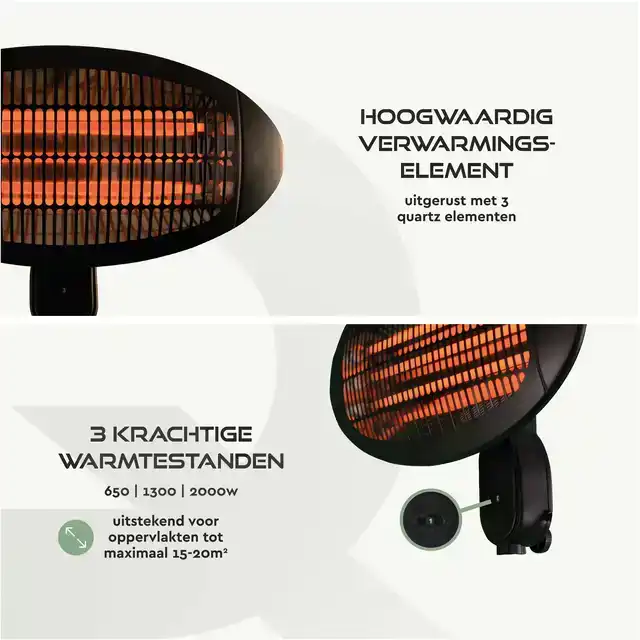 TERRASVERWARMER BRASQ HANGEND