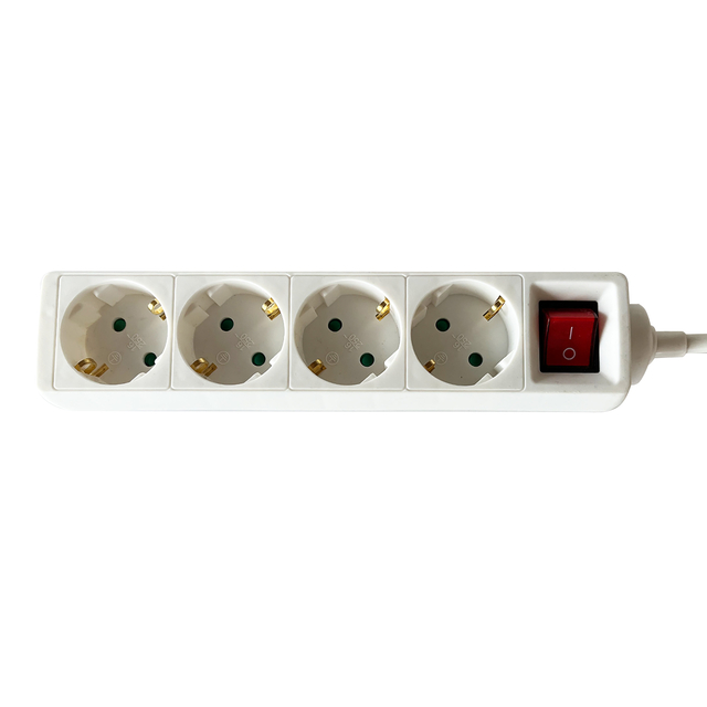 STEKKERDOOS BRASQ 4 VOUDIG 3 METER WIT