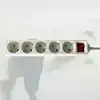 STEKKERDOOS BRASQ 5 VOUDIG 3 METER WIT