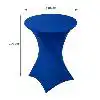 TAFELROK BRASQ VOOR STATAFEL 80CM BLAUW