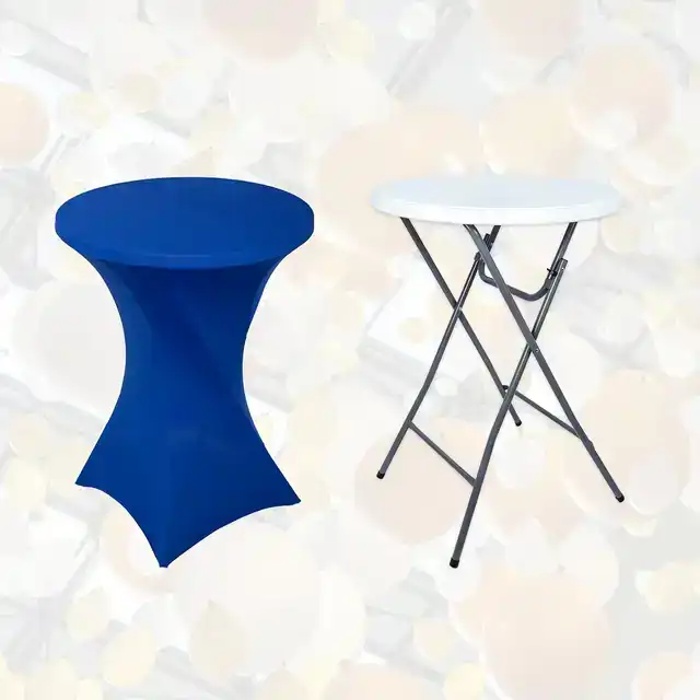 TAFELROK BRASQ VOOR STATAFEL 80CM BLAUW