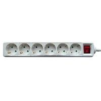 STEKKERDOOS BRASQ 6 VOUDIG 3 METER WIT